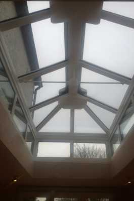 Roof lantern fitted